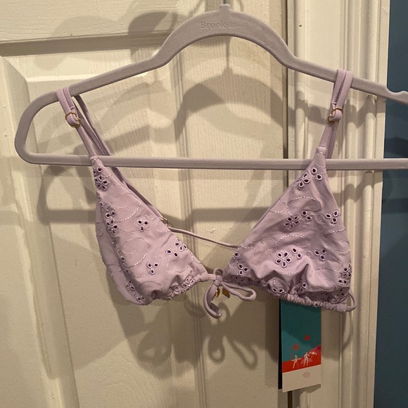 Never worn with tags black bough bikini top - Picture 1 of 2